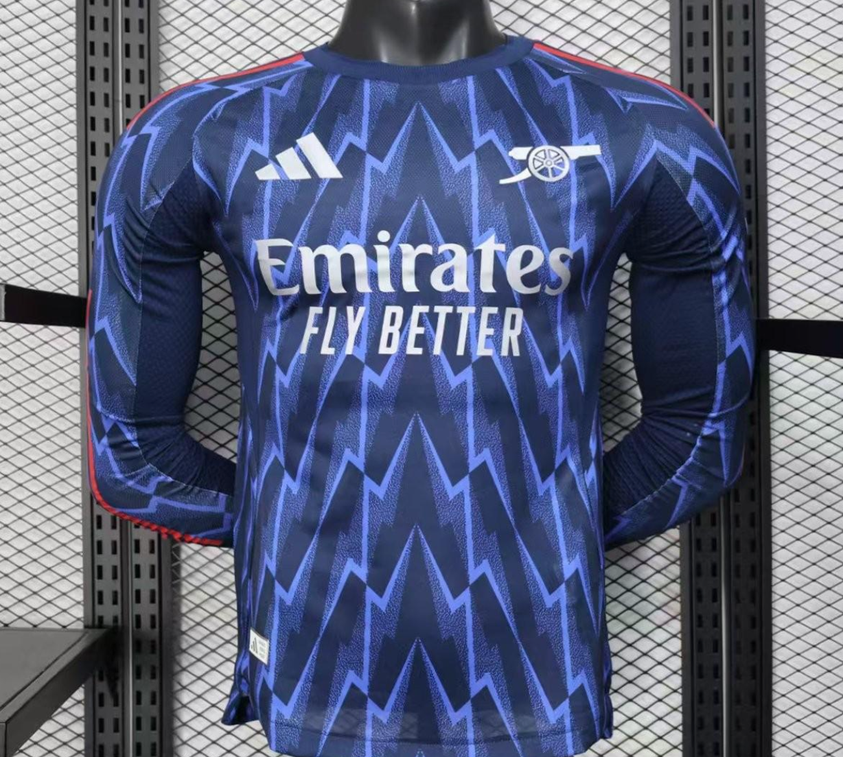 Arsenal Player Away Jersey 2025/26 Long Sleeve