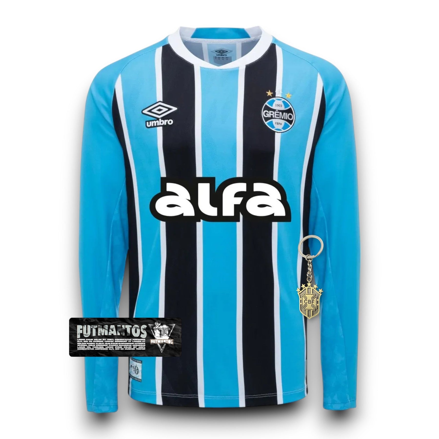 Camisa Grêmio 25/26 - Manga Longa
