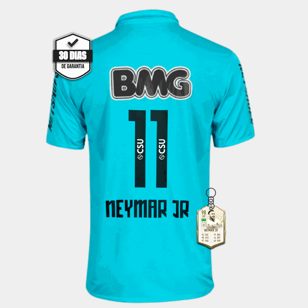 Camisa Santos Retro Azul Neymar JR 2012/2013