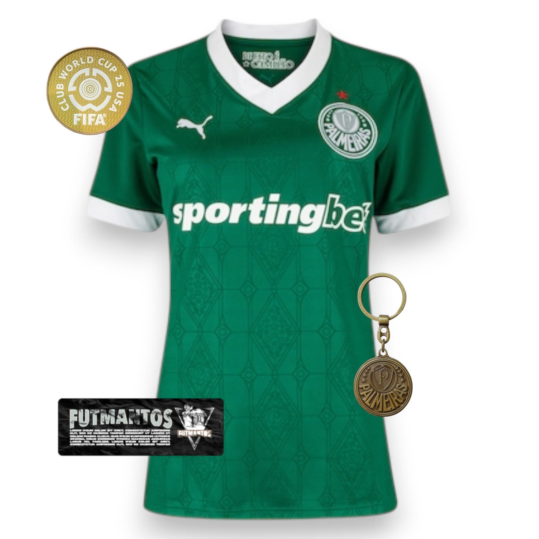 Camisa Palmeiras 25/26 - Feminina Super Mundial