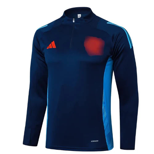 Conjunto Agasalho Flamengo Treino CRF 25/26 - Azul Escuro