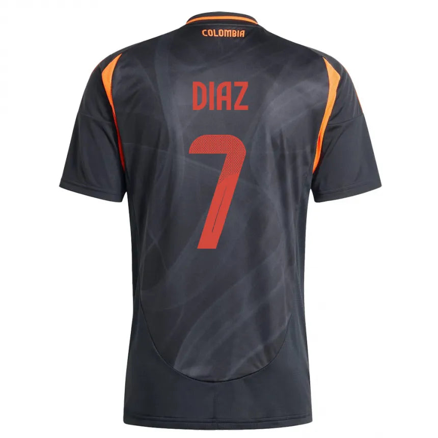#7 Diaz Camiseta visitante de Colombia 2024/2025