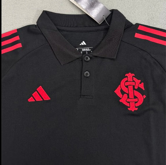 Camisa de Polo Internacional 25/26 Preta