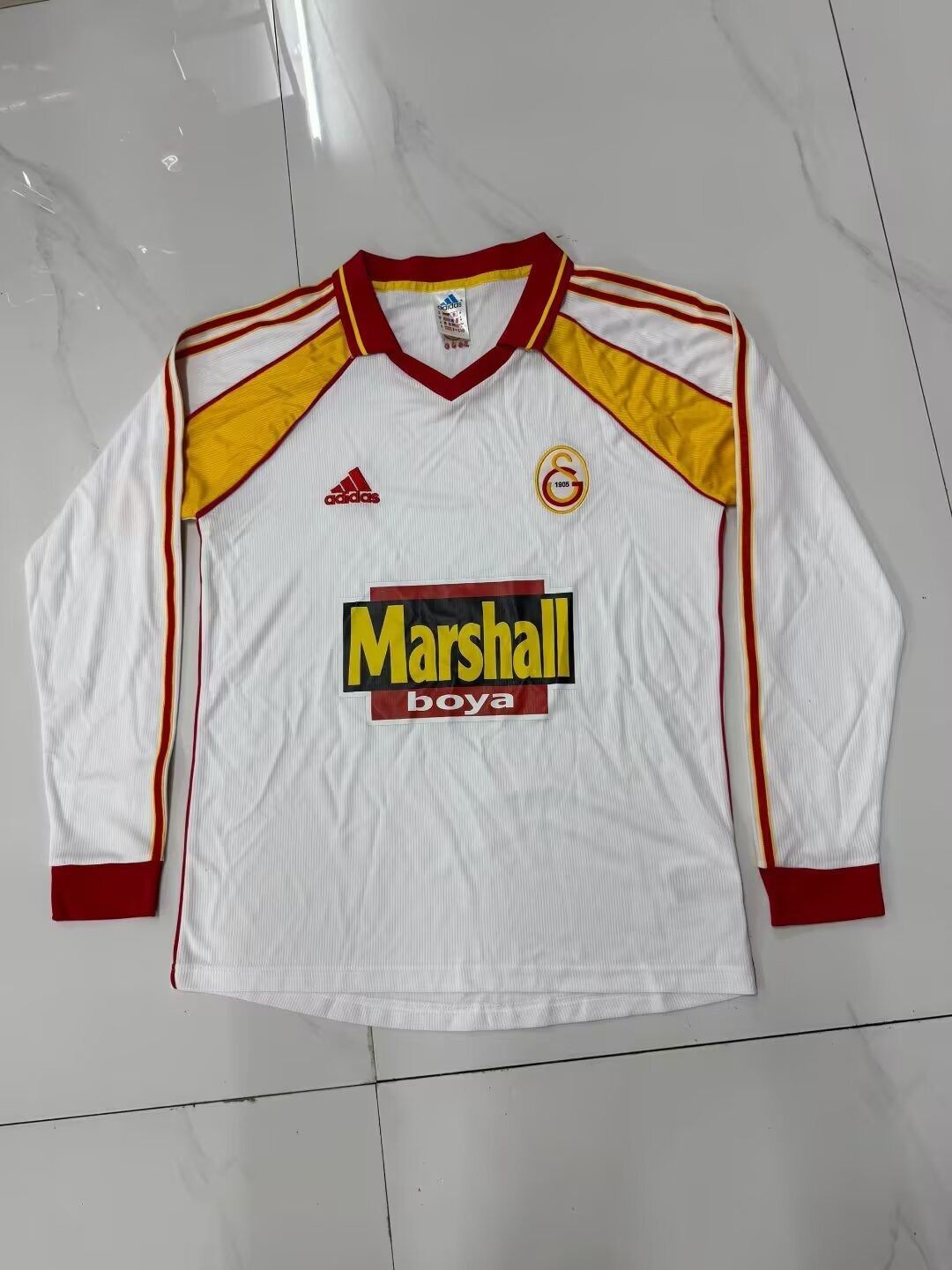 Galatasaray 1999/00 Away Retro Jersey - Long Sleeve