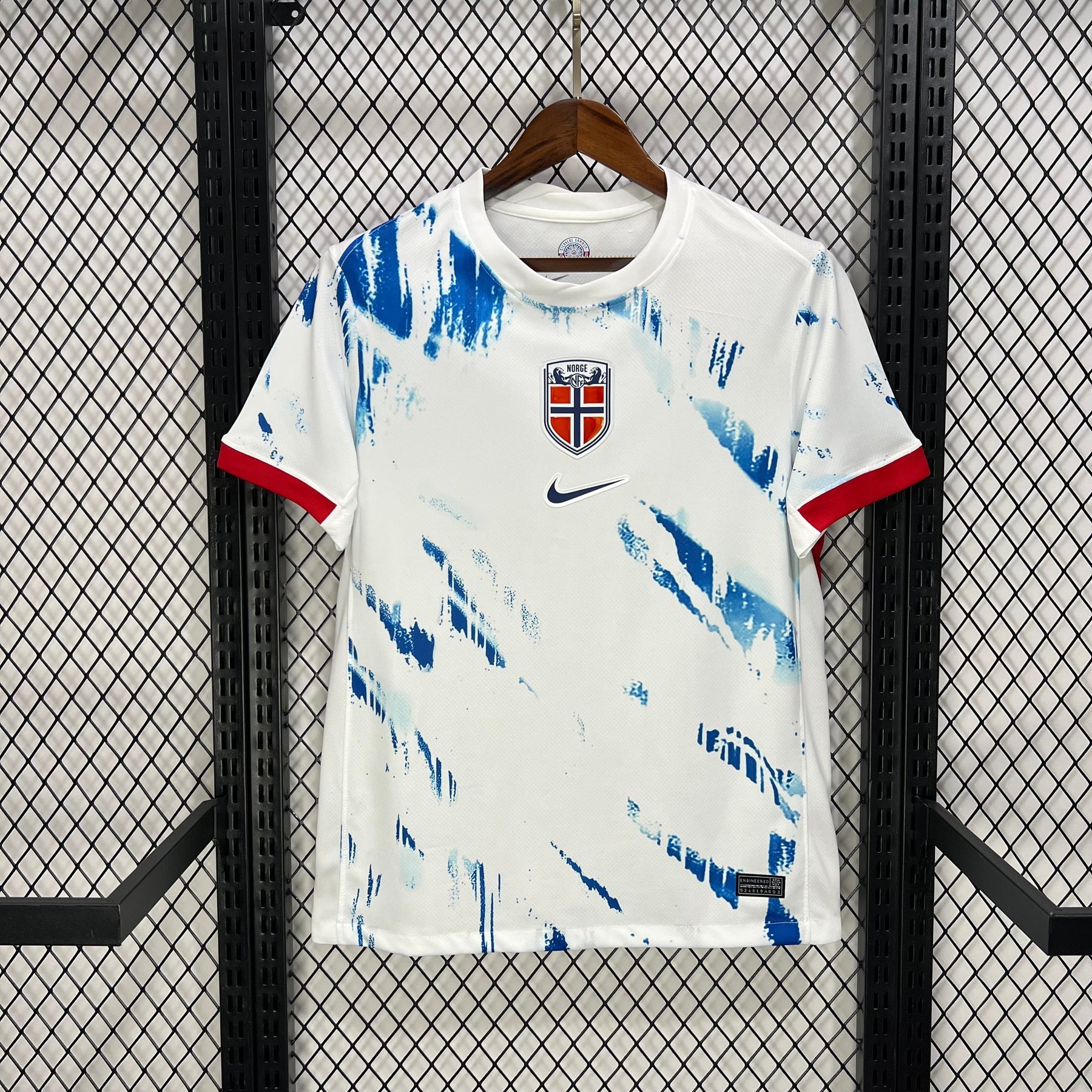 #10 テ賄egaard Norway Away Jersey 2024/2025