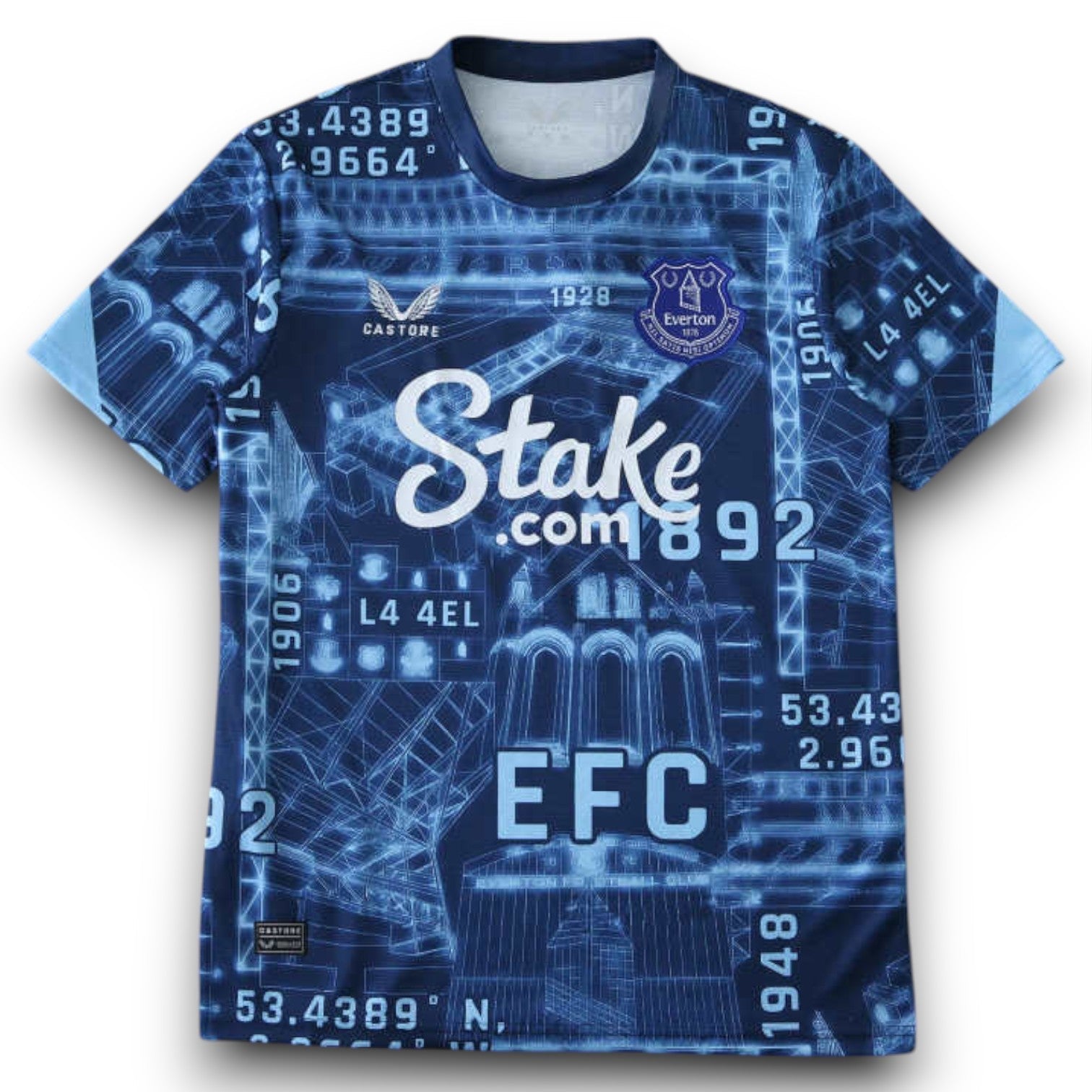 Everton 2025/26 Concept Version Jersey