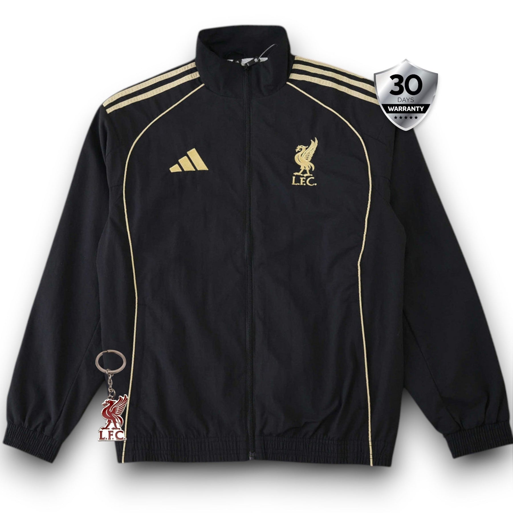 Liverpool Windbreaker Black 2025