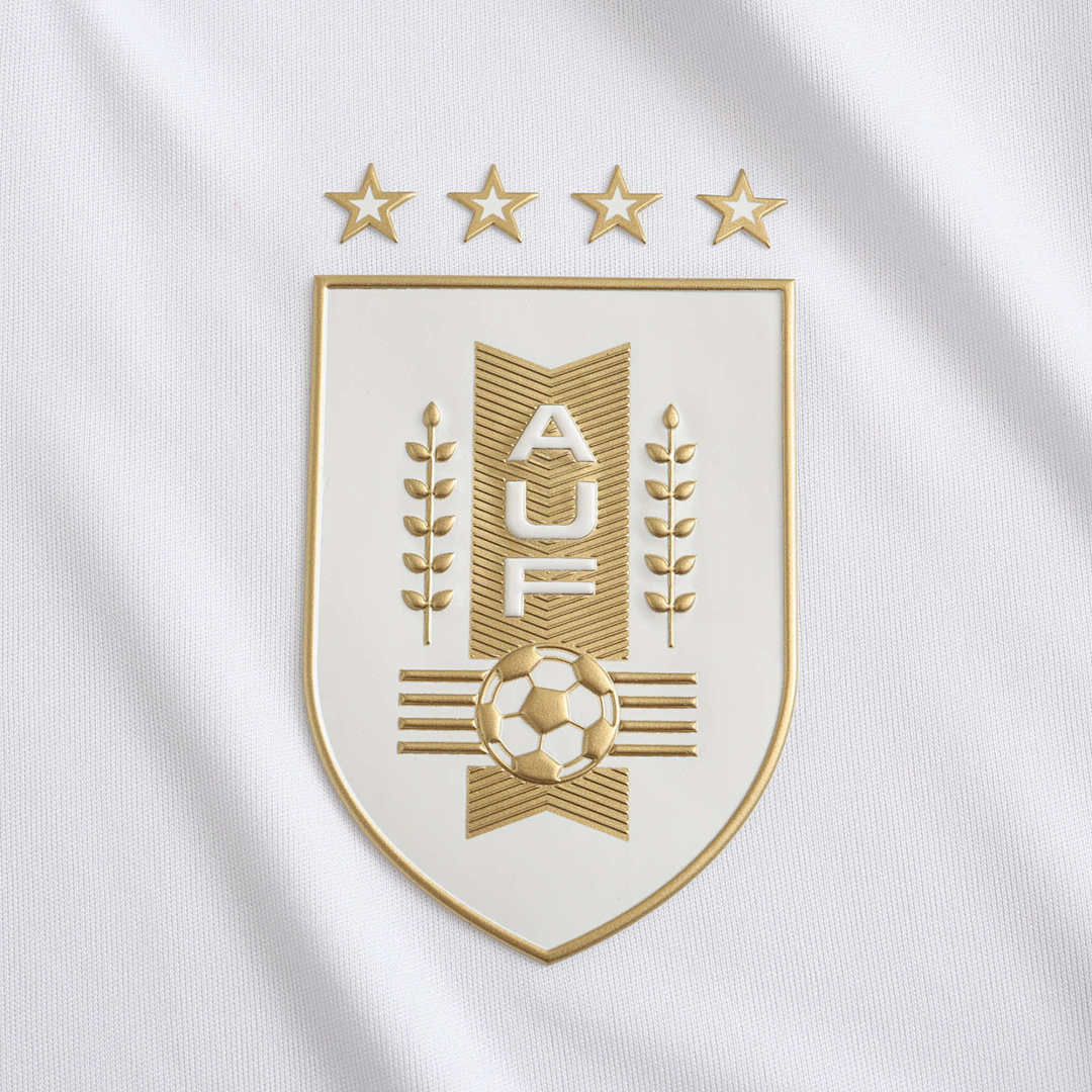 Uruguay UEFA White Commemorative Jersey 2024