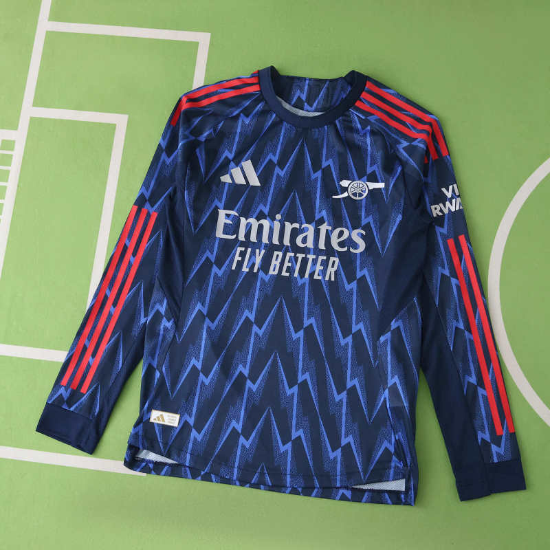 Arsenal Away Jersey 2025/26 Long Sleeve
