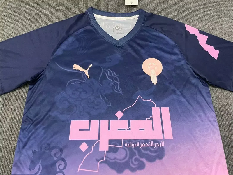 Morocco Pink Blue Jersey 2025/2026