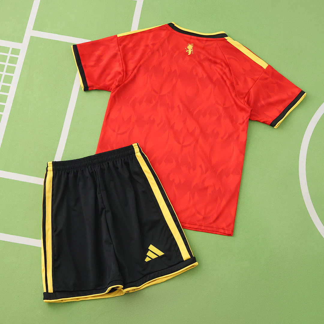 Kit Kids Belgium World Cup 2026 Jersey