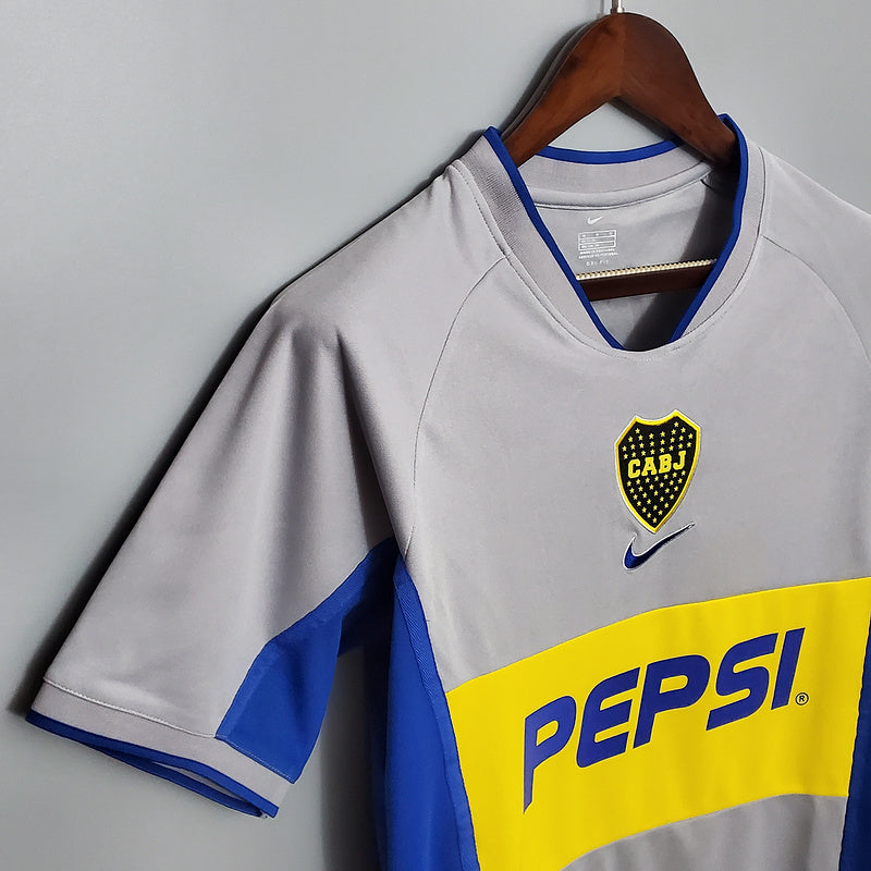 Boca Juniors 2002 Away Jersey - Retro Version