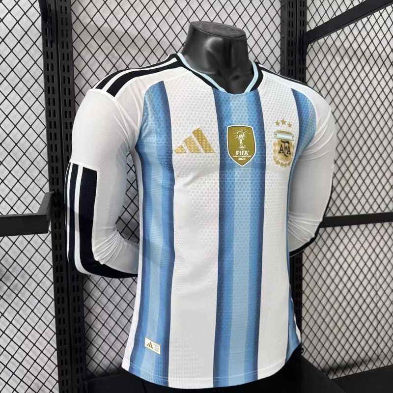 Argentina World Cup 2026 Jersey Player Version - Long Sleeve