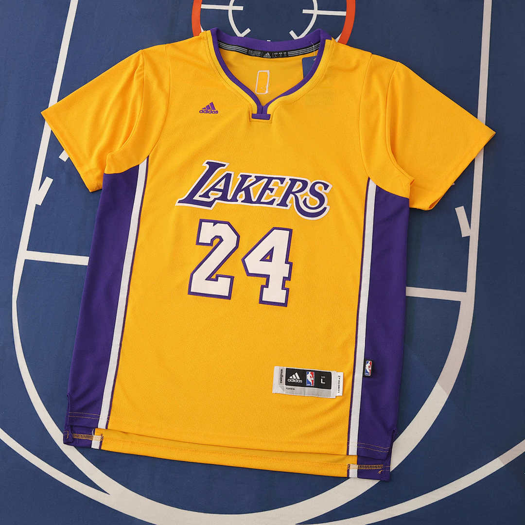 NBA L.A. Lakers yellow 24#BRYANT T-shirt 2025/26
