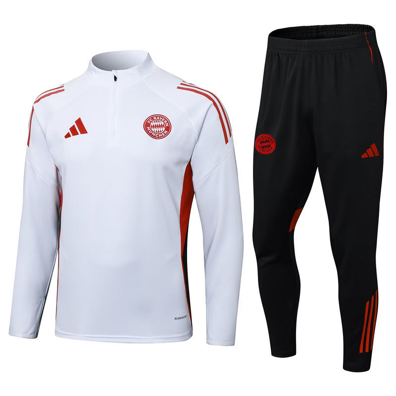 Bayern Munich Training White Tracksuit 25/26