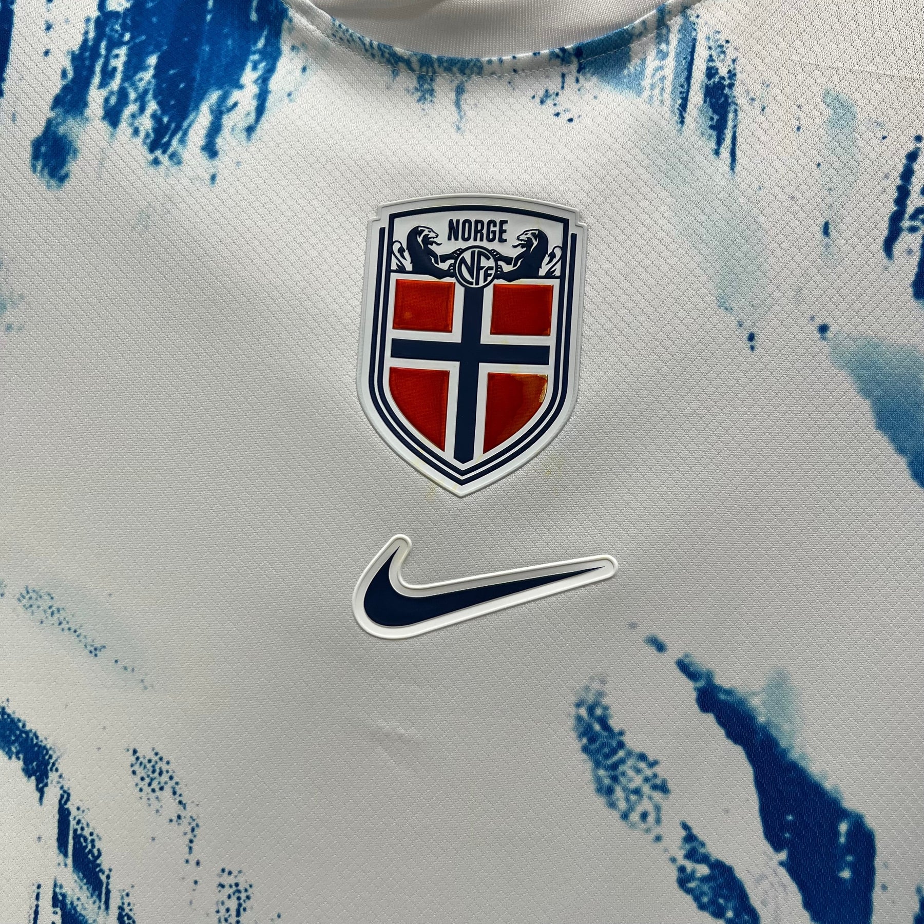 #10 テ賄egaard Norway Away Jersey 2024/2025