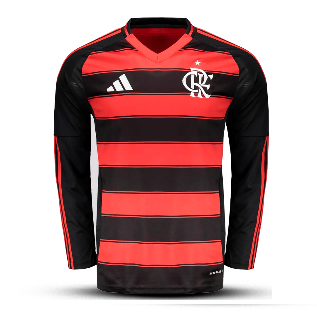 Camisa Flamengo Manga Longa 2025/26