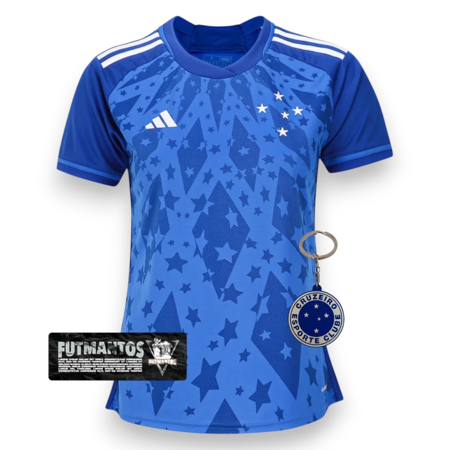 Camisa Cruzeiro I 24/25 Feminina Azul