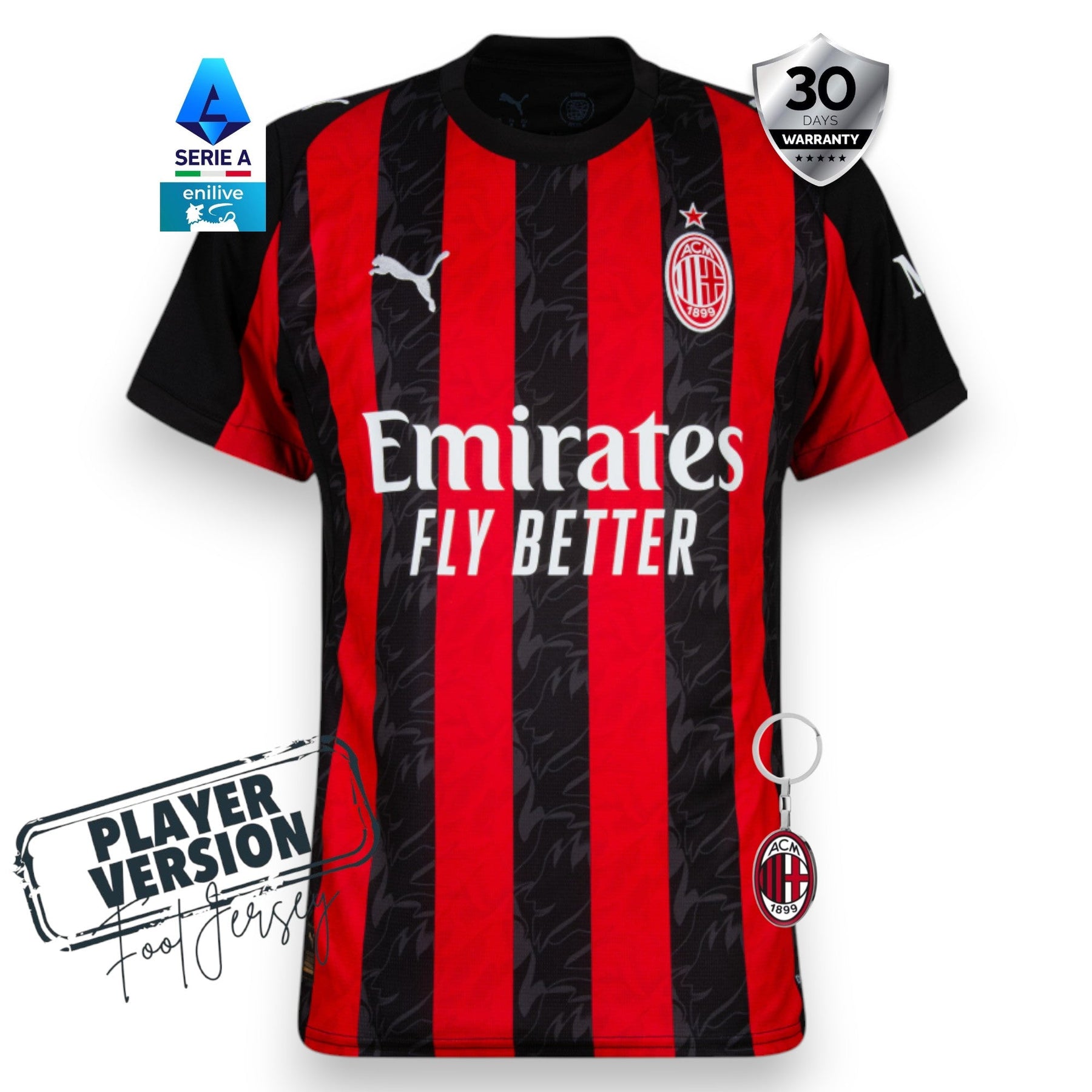 AC Milan Home Jersey 2025/26 - Player Version