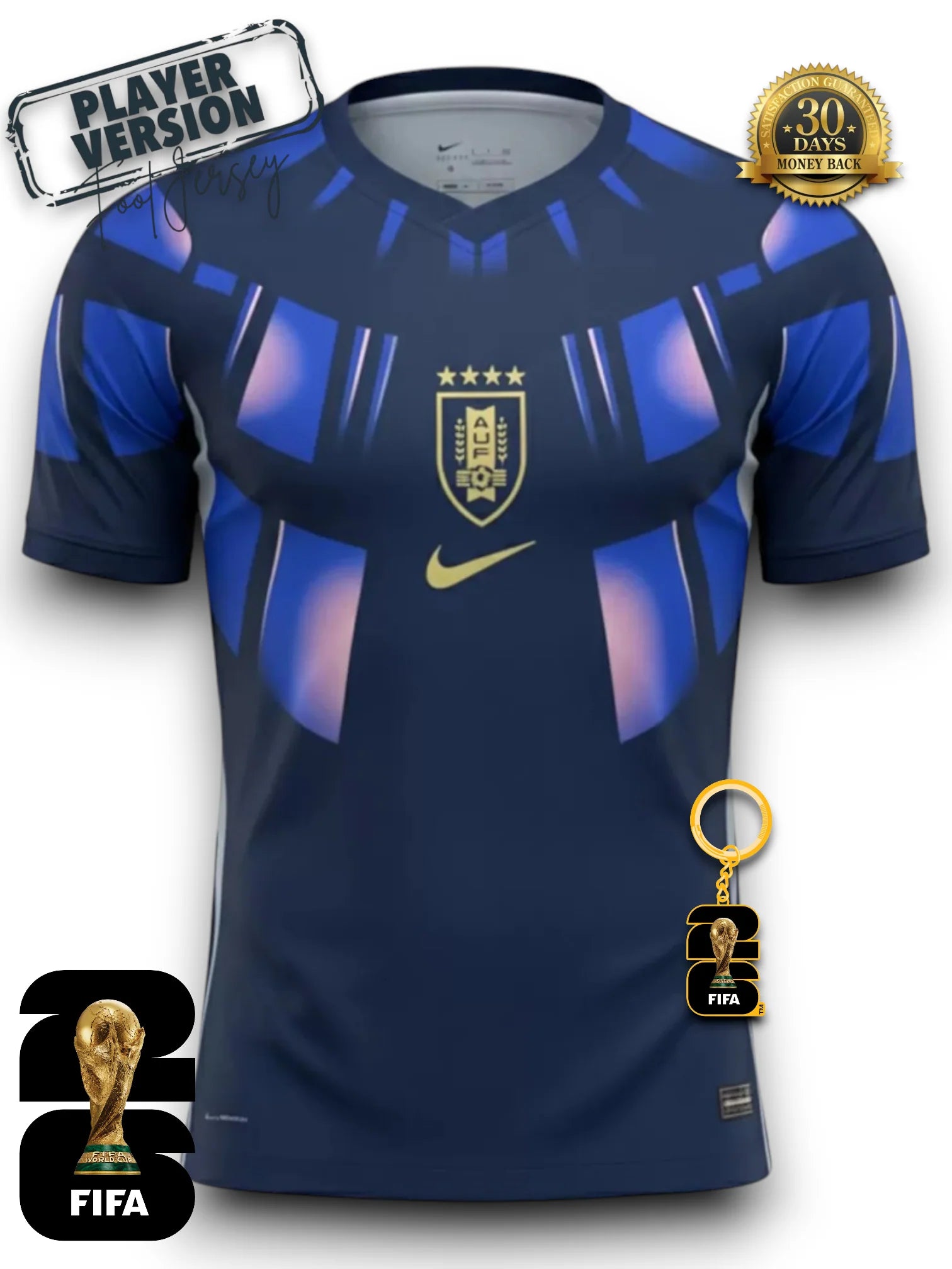 Uruguay World Cup 2026 Away Jersey - Player Version