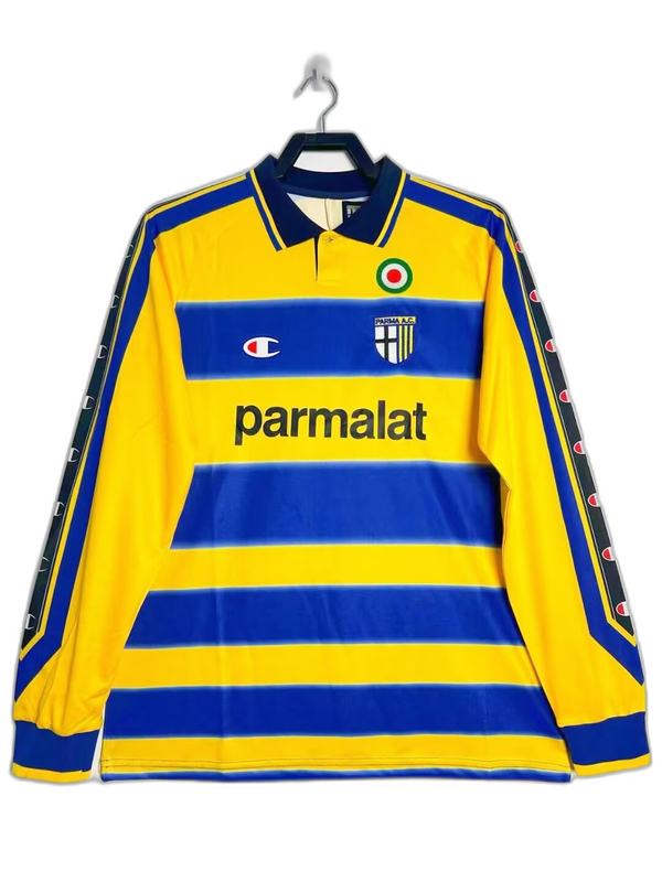 Parma 99/00 I Home Jersey - Long Sleeve Retro Version