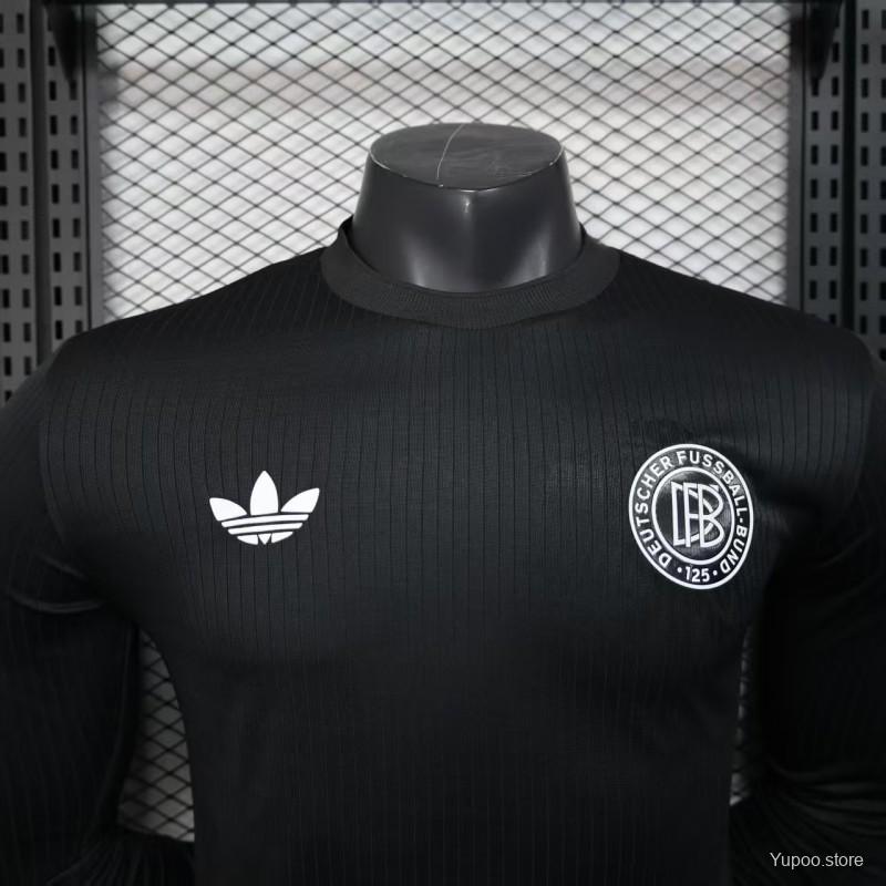 Germany 125th Anniversary Player Jersey Black