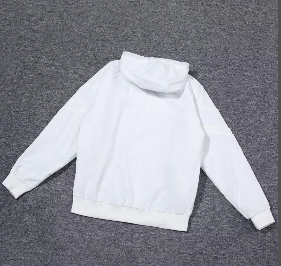 England Windbreaker White