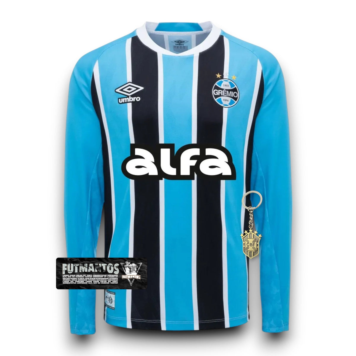 Camisa Grêmio 25/26 - Manga Longa