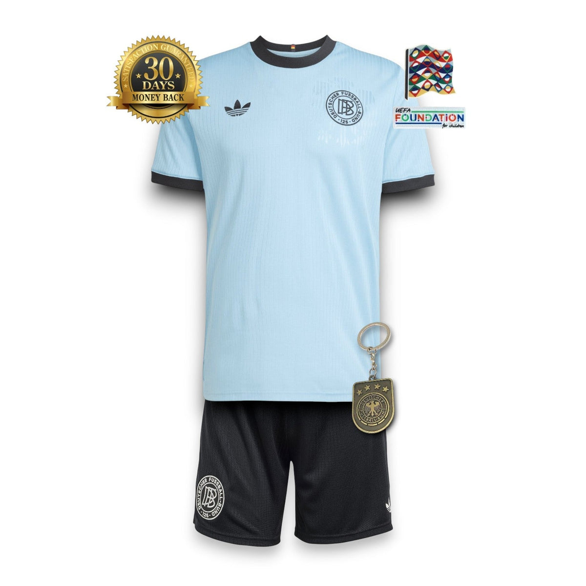 Kids Germany 125th Anniversary Kit Jersey Blue