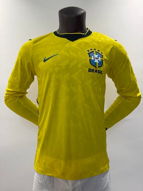 Brazil World Cup 2026 Jersey Player Version - Long Sleeve