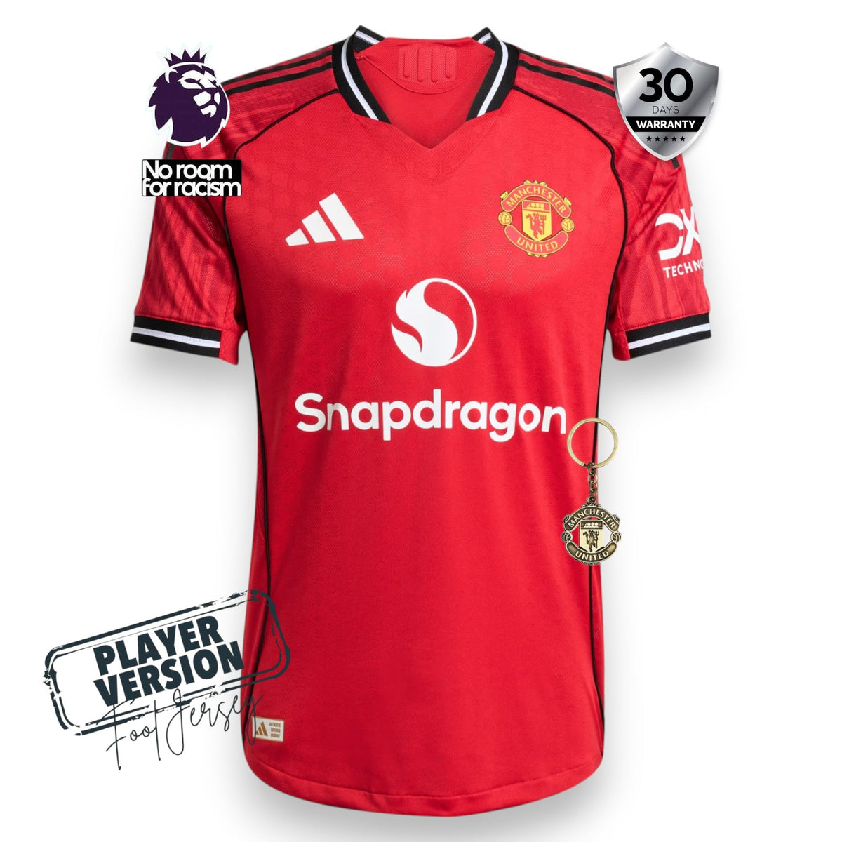 Manchester United Home Jersey 2025/26 - Player