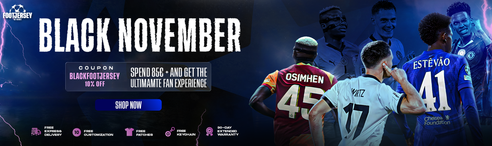 COMBO Arsenal 2025/26 - BLACK NOVEMBER