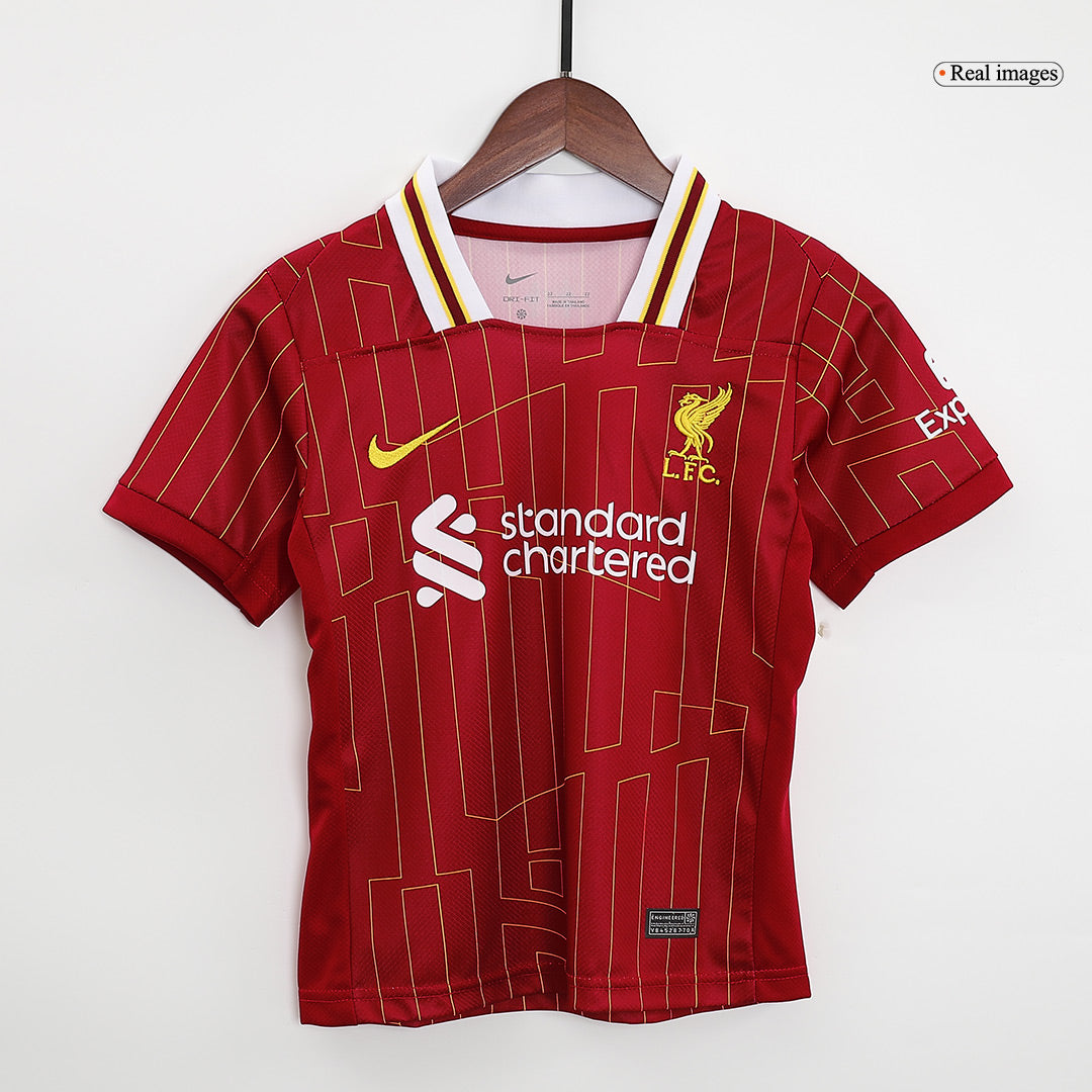 Kids Liverpool Home Kit 2024/2025 - CHAMPIONS #20