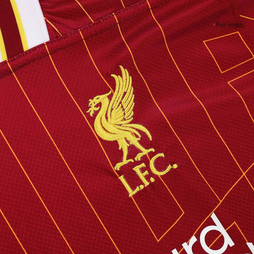 Liverpool Home Jersey 2024/2025 - CHAMPIONS 25 & Gold Trophy