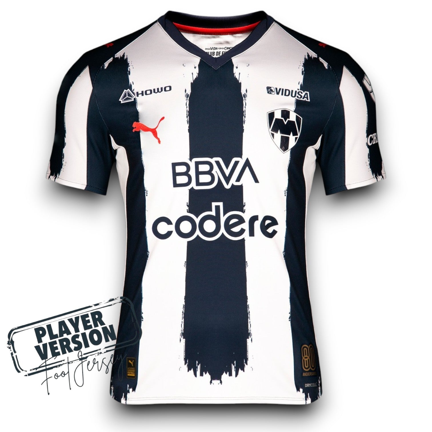 CF Monterrey Home Player Jersey 2025/26