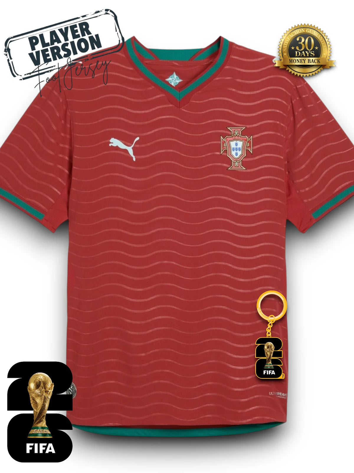 Portugal World Cup 2026 Jersey - Player Version