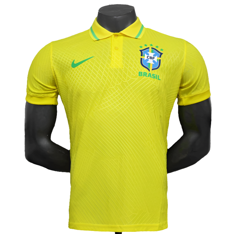Brazil 25/26 Polo Edition Jersey - Yellow - Player Version