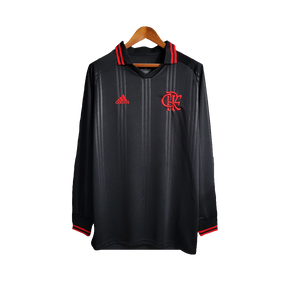 Flamengo 19/20 Special Edition Jersey - Black - Long Sleeve Retro Version