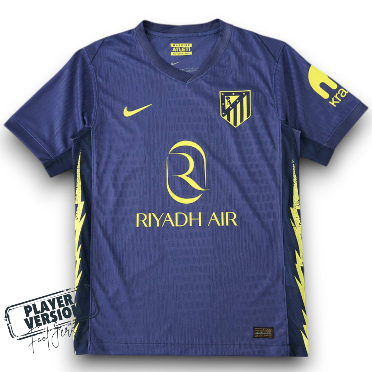 Atletico Madrid 25/26 Away Jersey - Player Version