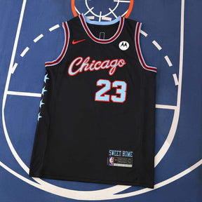 NBA Chicago Bulls black 23#JORDAN 2025/26