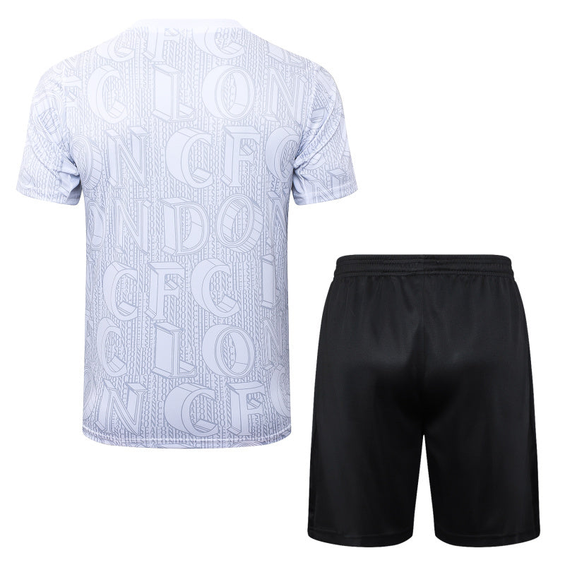 Chelsea Kit Pre Match Jersey + Shorts 25/26