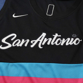 NBA San Antonio Spurs black 1#WEMBANYAMA 2025/26