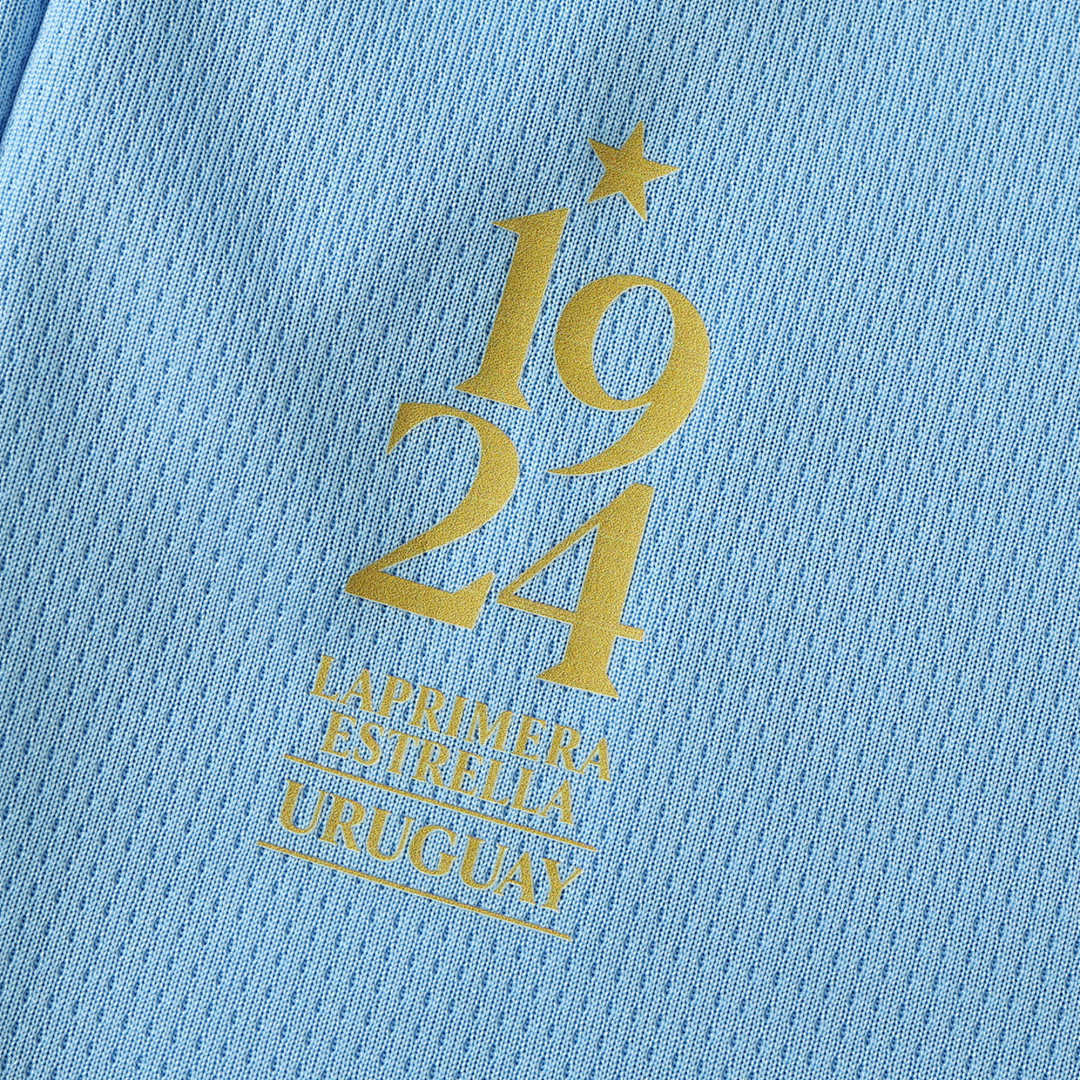Uruguay UEFA Blue Commemorative Jersey 2024