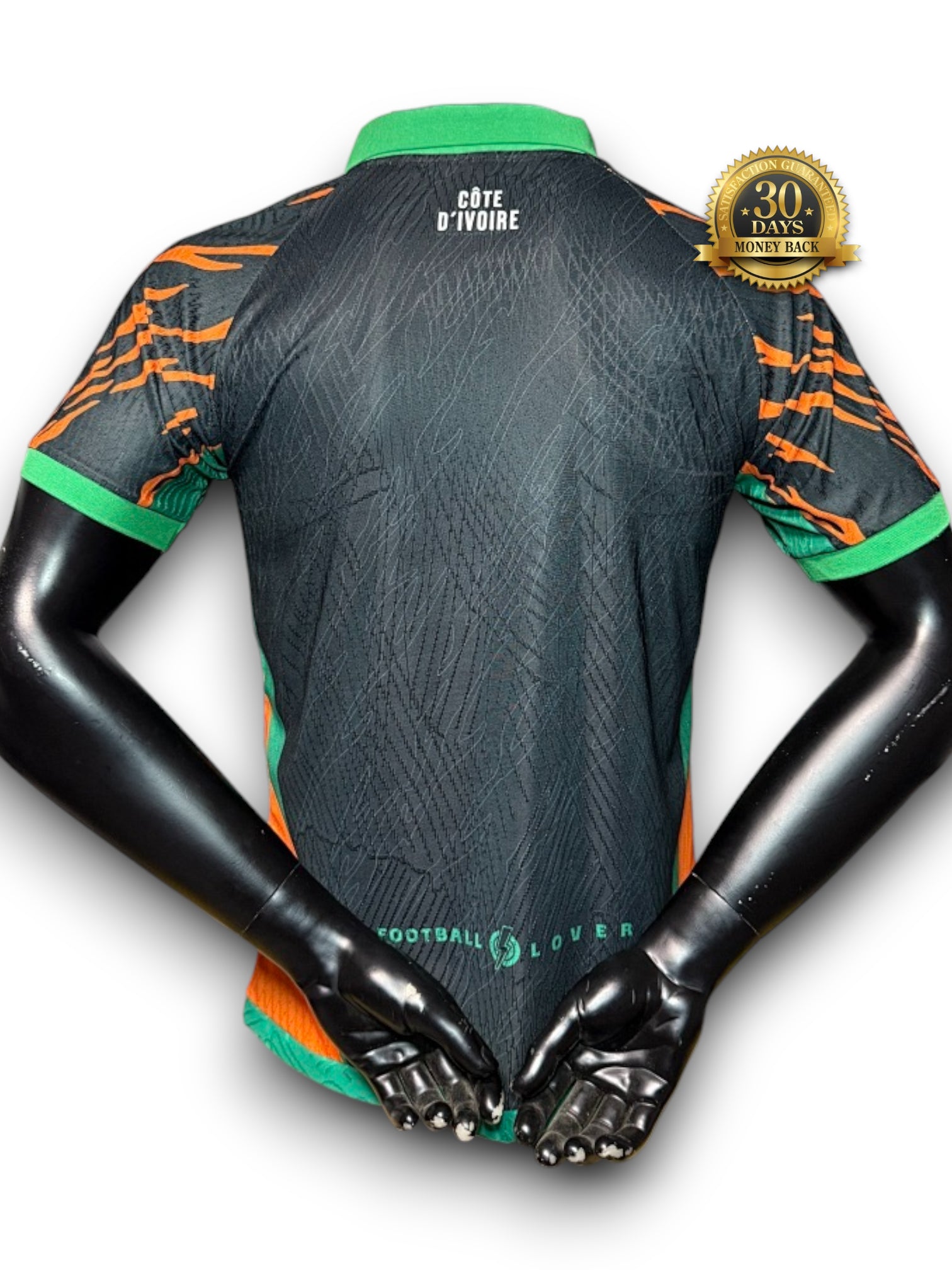 Ivory Coast Special Edition Black Jersey - Player Version
