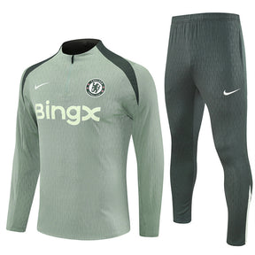 Chelsea Pre-Match Green Tracksuit 25/26