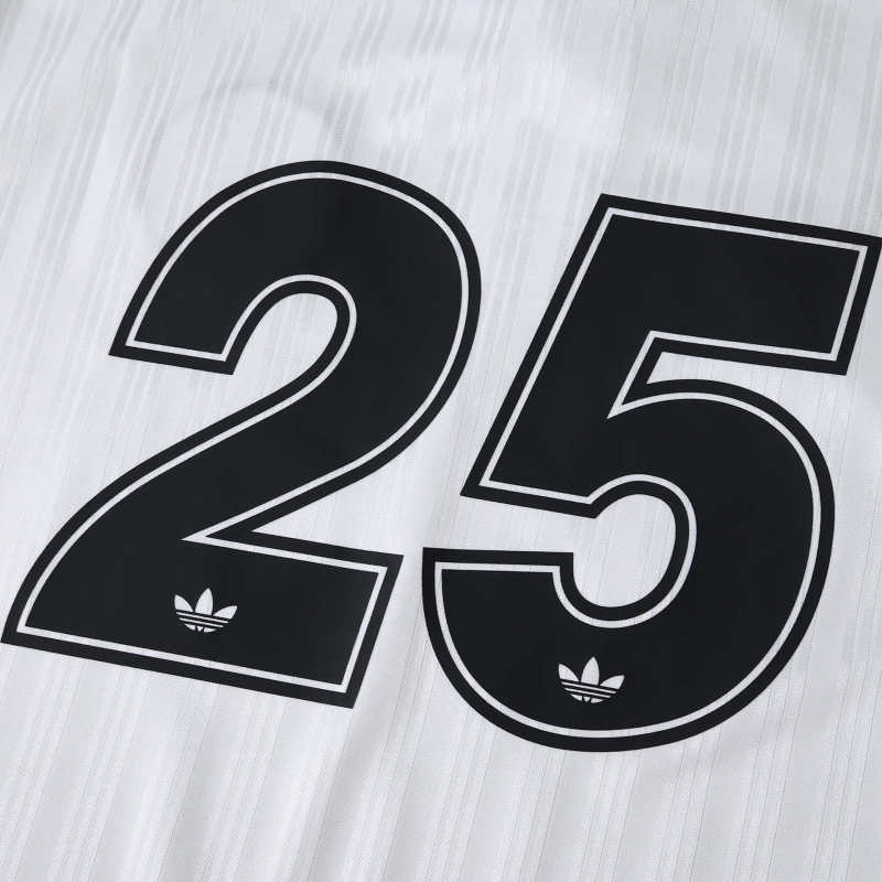 Oasis Jacquard Tour 25' Black and White Jersey 2025/26
