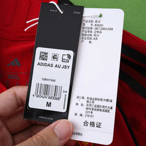 Manchester United Player Home Jersey 2025/26 - Long Sleeve