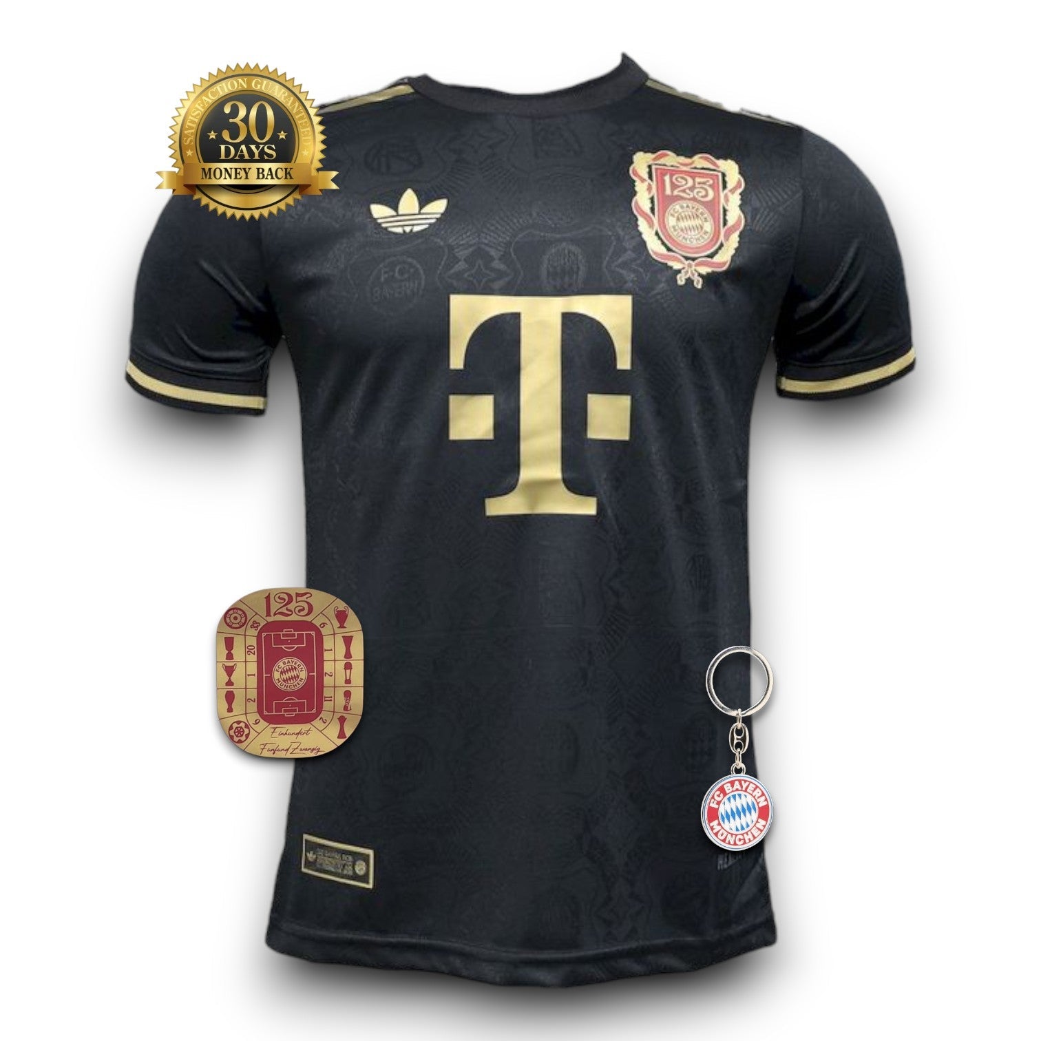 Bayern Munich Jersey 125th Anniversary Black