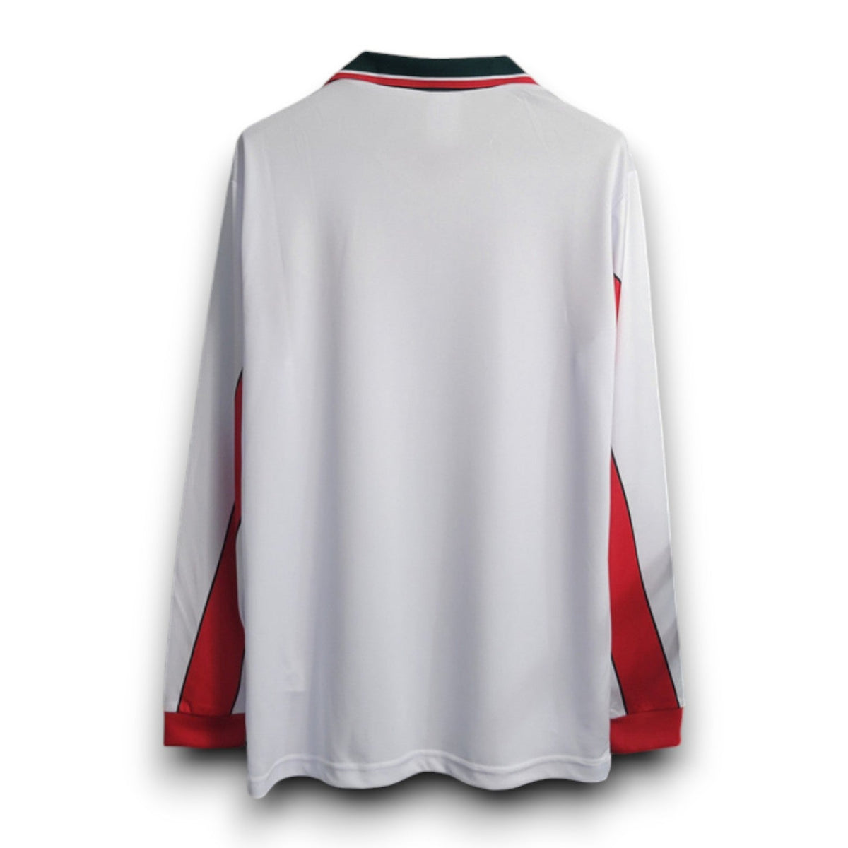 Morocco 1998 Away White Retro Jersey - Long Sleeve