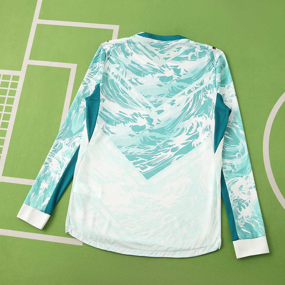 Portugal World Cup 2026 Away Jersey Player Version - Long Sleeve